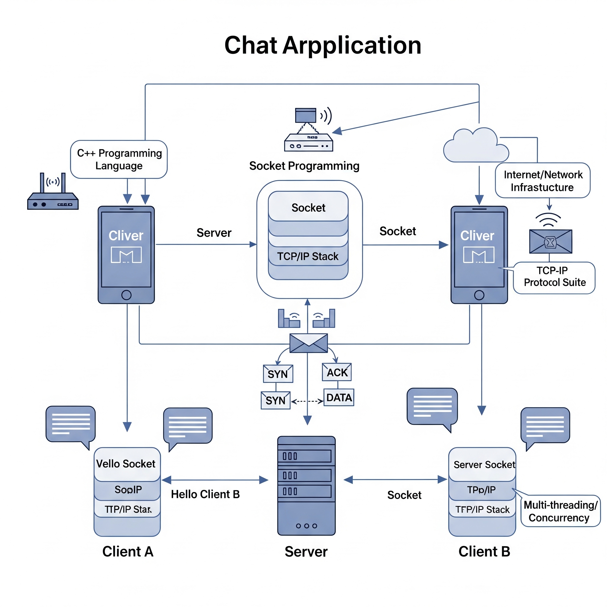 Client-Server Chat Application